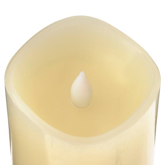 12 Pack: 3" x 4" LED Flame Pillar Candle by Ashland®